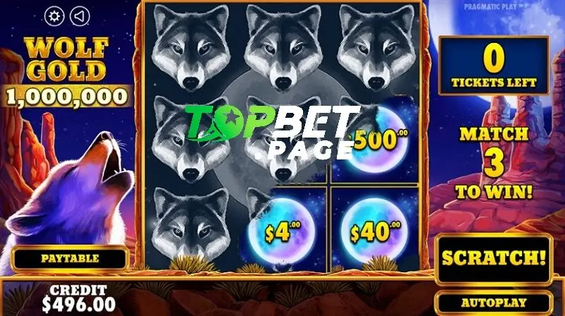 Các tính năng đặc biệt của Wolf Gold Topbet
