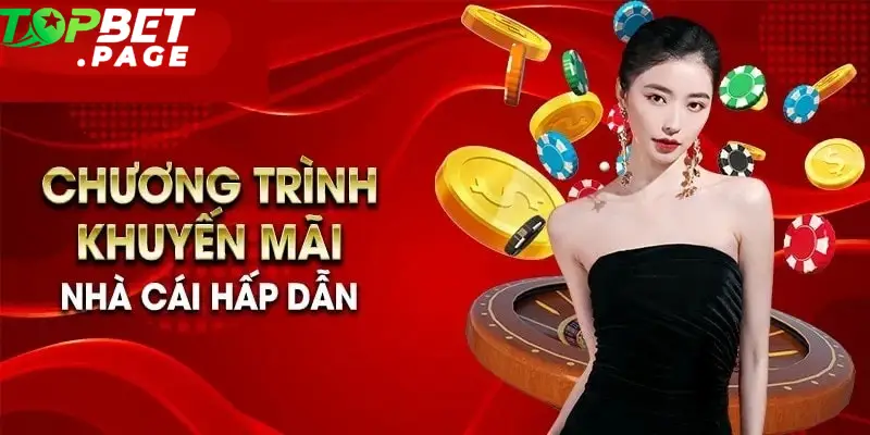 Nhiều chương trình khuyến mãi hấp dẫn chỉ có tại nhà cái Topbet 